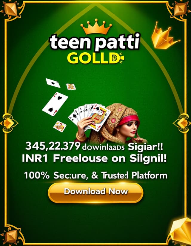 Teen Patti Gold Apk Download Banner